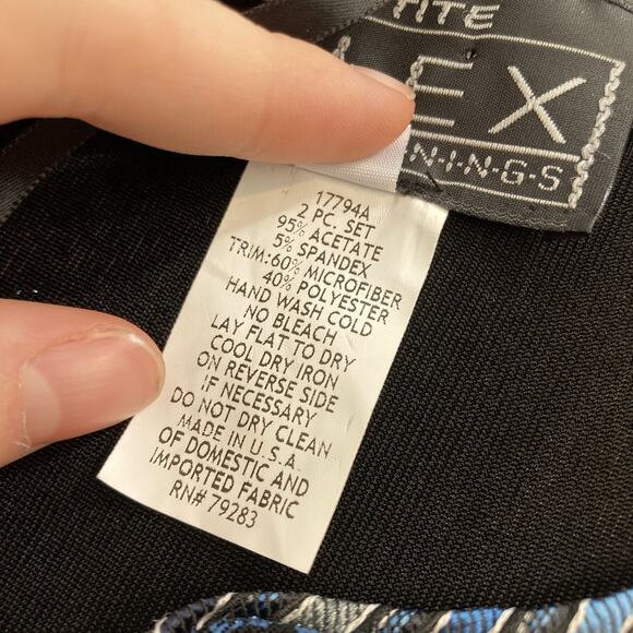 Alex Evenings Women's Paisley Cardigan Size L Dressy Formal Special Occasions - Picture 6 of 10